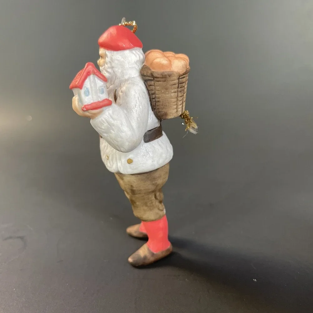 Evolution Of American Santa Claus 1845 Heirloom‎ Tradition Tom Tiemey Ornament